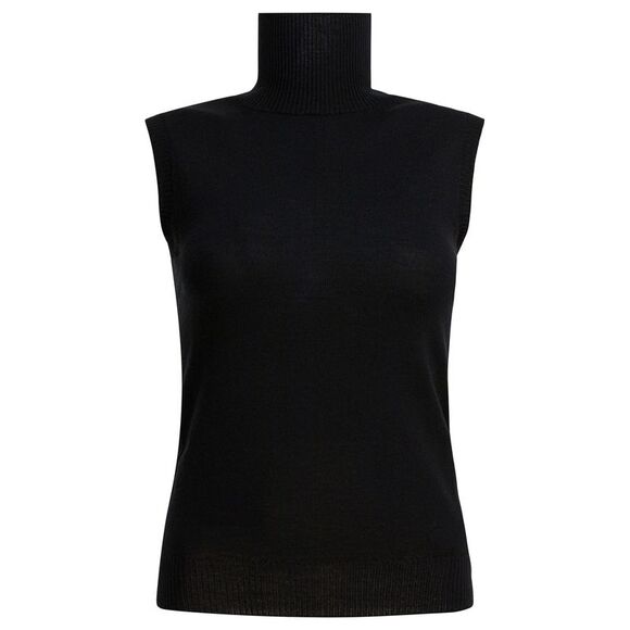 Max Mara Sportmax Women Mock Neck Sleeveless - Picture 1 of 4